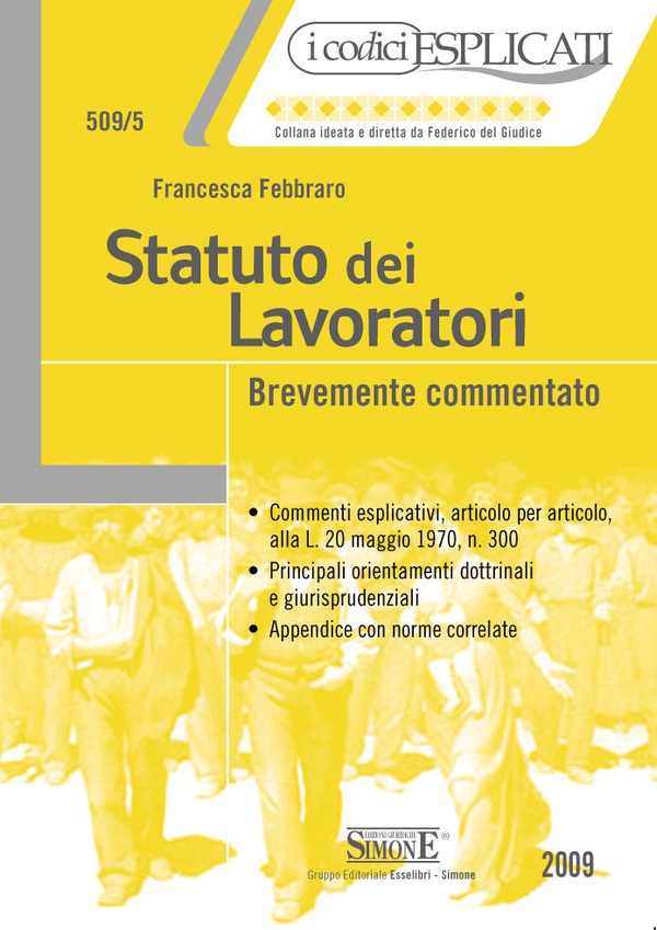 Statuto dei Lavoratori - Brevemente commentato - Librerie.coop Statuto dei Lavoratori - Brevemente commentato - Librerie.coop