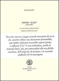 Sonno-Sleep - Librerie.coop