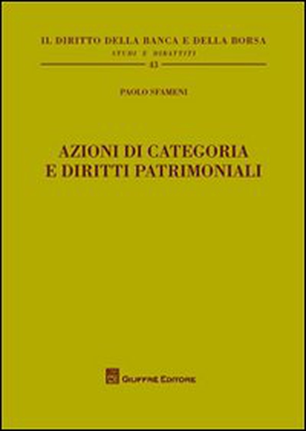Azioni di categoria e diritti patrimoniali - Librerie.coop