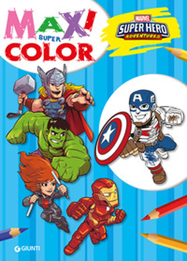 Super hero adventures. Maxi supercolor - Librerie.coop Super hero adventures. Maxi supercolor - Librerie.coop