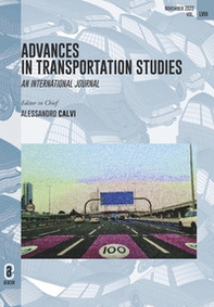 Advances in transportation studies. An international journal - Librerie.coop