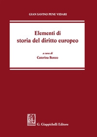 Elementi di storia del diritto europeo - Librerie.coop Elementi di storia del diritto europeo - Librerie.coop