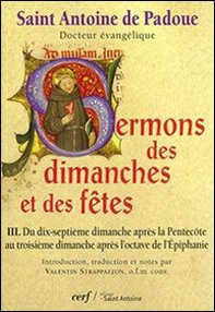 Sermons des dimanches et des fêtes - Vol. 3 - Librerie.coop