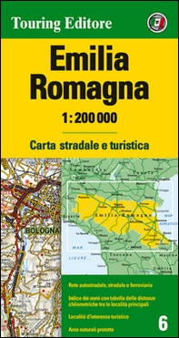 Emilia Romagna 1:200.000. Carta stradale e turistica - Librerie.coop