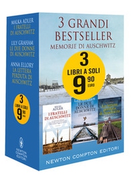 3 grandi bestseller. Memorie di Auschwitz: I fratelli di Auschwitz-Le due donne di Auschwitz-La lettera perduta di Auschwitz - Librerie.coop 3 grandi bestseller. Memorie di Auschwitz: I fratelli di Auschwitz-Le due donne di Auschwitz-La lettera perduta di Auschwitz - Librerie.coop