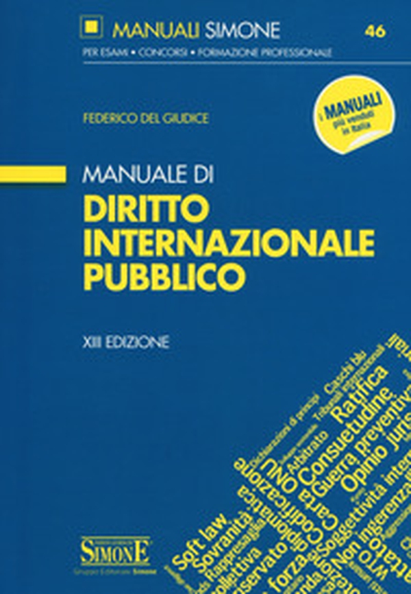 Manuale di diritto internazionale pubblico - Librerie.coop Manuale di diritto internazionale pubblico - Librerie.coop
