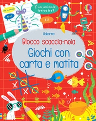 Giochi con carta e matita. Blocco scaccia-noia - Librerie.coop Giochi con carta e matita. Blocco scaccia-noia - Librerie.coop