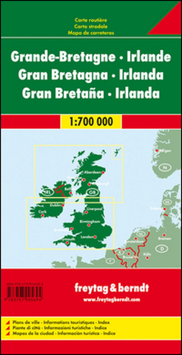 Gran Bretagna-Irlanda 1:700.000 - Librerie.coop Gran Bretagna-Irlanda 1:700.000 - Librerie.coop