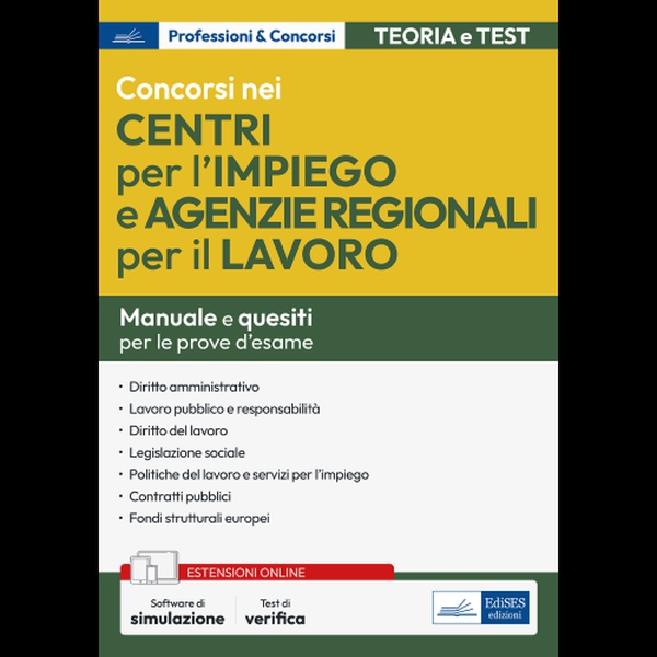 [EBOOK] Concorsi nei Centri per l'Impiego (CPI) e nelle Agenzie regionali per il lavoro. - Librerie.coop
