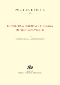 La politica europea e italiana di Piero Malvestiti - Librerie.coop