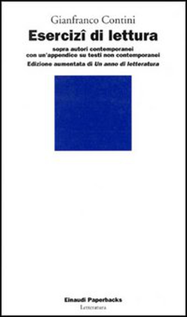 Esercizi di lettura sopra autori contemporanei - Librerie.coop