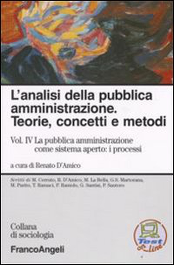 L'analisi della pubblica amministrazione. Teorie, concetti e metodi - Librerie.coop L'analisi della pubblica amministrazione. Teorie, concetti e metodi - Librerie.coop