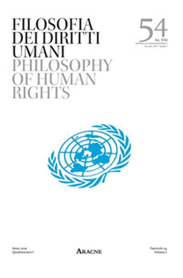 Filosofia dei diritti umani-Philosophy of human rights - Vol. 54 - Librerie.coop Filosofia dei diritti umani-Philosophy of human rights - Vol. 54 - Librerie.coop