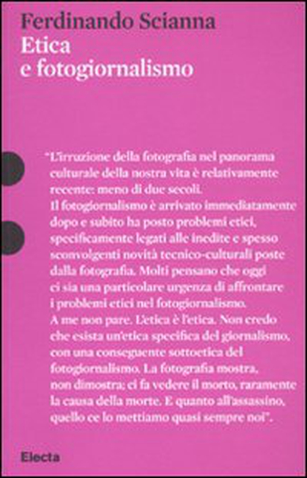 Etica e fotogiornalismo - Librerie.coop Etica e fotogiornalismo - Librerie.coop