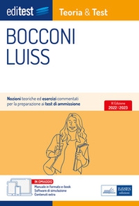 Test Bocconi Luiss 2022: manuale di teoria e test - Librerie.coop