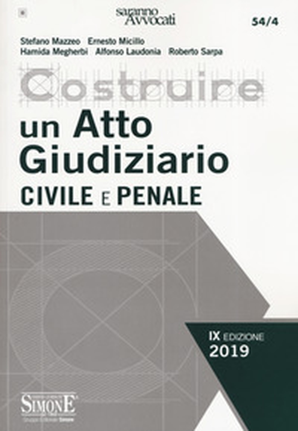 Costruire un atto giudiziario civile e penale - Librerie.coop Costruire un atto giudiziario civile e penale - Librerie.coop