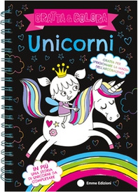 Unicorni. Gratta e colora - Librerie.coop