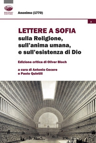 Lettere a Sophia sulla religione, sull'anima umana e sull'esistenza di Dio - Librerie.coop