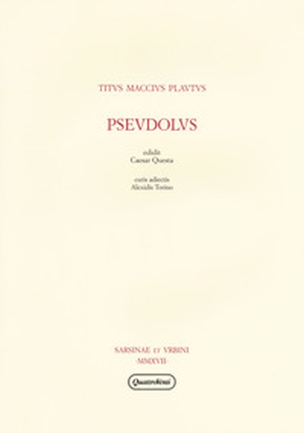 Pseudolus - Librerie.coop Pseudolus - Librerie.coop