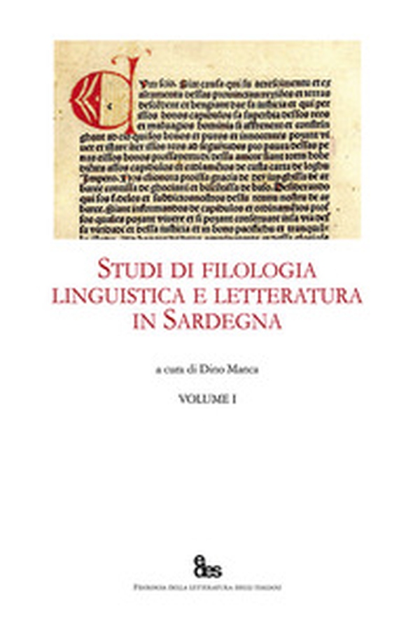 Studi di filologia, linguistica e letteratura in Sardegna - Librerie.coop Studi di filologia, linguistica e letteratura in Sardegna - Librerie.coop