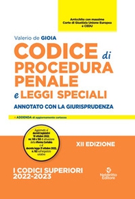 Codice di procedura penale e leggi speciali. Annotato con la giurisprudenza - Librerie.coop