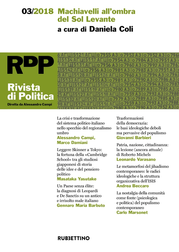 Rivista di Politica 3/2018 - Librerie.coop Rivista di Politica 3/2018 - Librerie.coop