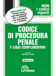 Codice di procedura penale e leggi complementari - Librerie.coop