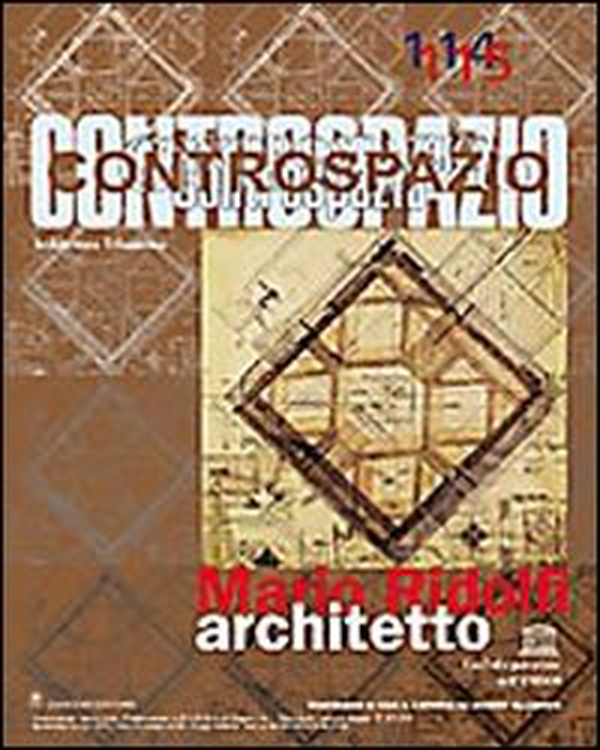 Controspazio (2005) vol. 114-115: Mario Ridolfi architetto - Librerie.coop Controspazio (2005) vol. 114-115: Mario Ridolfi architetto - Librerie.coop