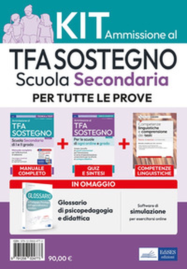 Kit ammissione TFA sostegno scuola secondaria - Librerie.coop Kit ammissione TFA sostegno scuola secondaria - Librerie.coop
