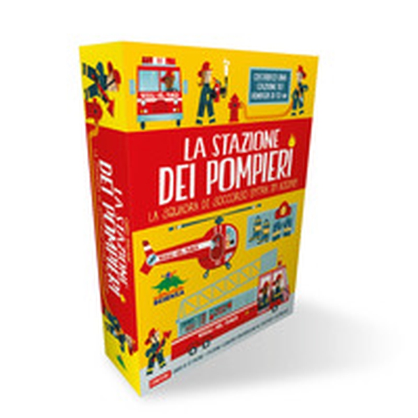 La stazione dei pompieri. La squadra di soccorso entra in azione! - Librerie.coop La stazione dei pompieri. La squadra di soccorso entra in azione! - Librerie.coop