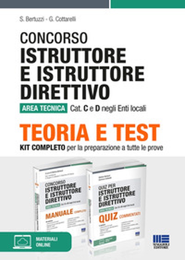 Concorso Istruttore e istruttore direttivo Area tecnica Cat. C e D negli Enti locali. Kit completo per la preparazione a tutte le prove - Librerie.coop Concorso Istruttore e istruttore direttivo Area tecnica Cat. C e D negli Enti locali. Kit completo per la preparazione a tutte le prove - Librerie.coop