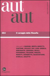 Aut aut - Vol. 353 - Librerie.coop Aut aut - Vol. 353 - Librerie.coop