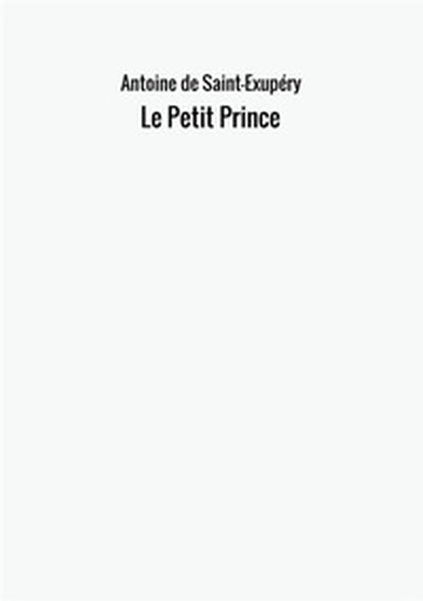 Le petit prince - Librerie.coop