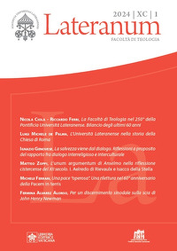 Lateranum - Vol. 1 - Librerie.coop Lateranum - Vol. 1 - Librerie.coop
