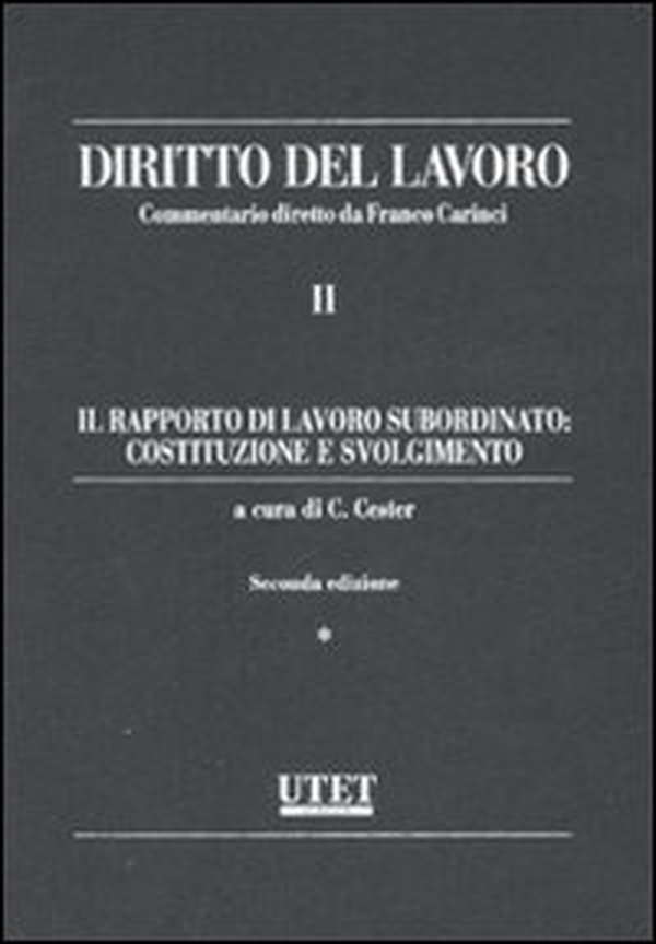 Diritto del lavoro - Vol. 2 - Librerie.coop Diritto del lavoro - Vol. 2 - Librerie.coop