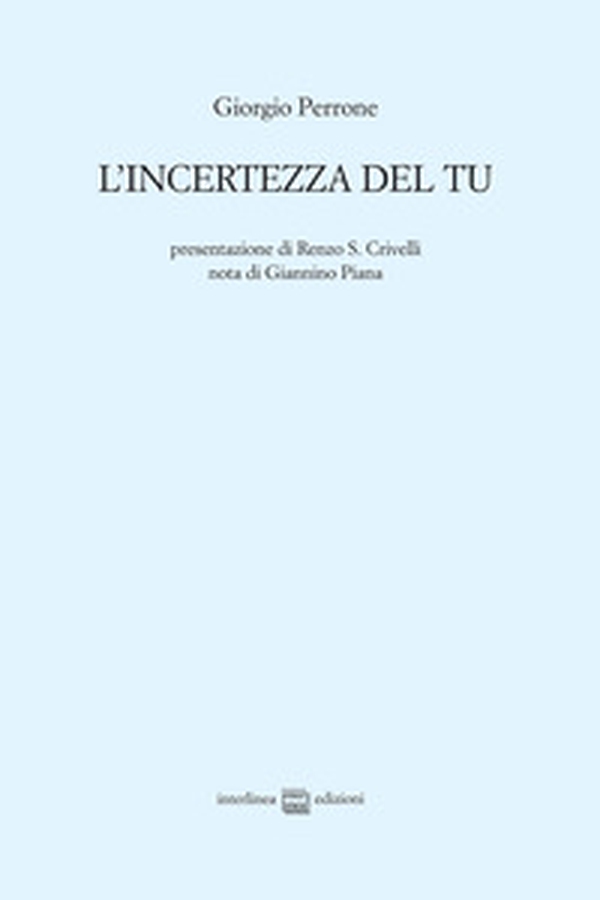 L'incertezza del tu - Librerie.coop L'incertezza del tu - Librerie.coop