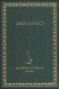 Lirici greci. Testo greco a fronte - Librerie.coop Lirici greci. Testo greco a fronte - Librerie.coop
