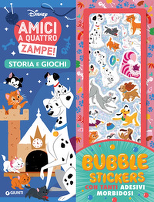 Amici a quattro zampe! Storia e giochi. Bubble stickers. Con tanti adesivi morbidosi - Librerie.coop Amici a quattro zampe! Storia e giochi. Bubble stickers. Con tanti adesivi morbidosi - Librerie.coop
