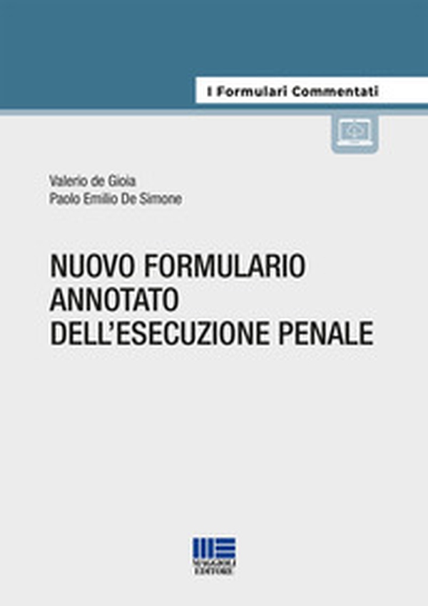 Nuovo formulario annotato dell'esecuzione penale - Librerie.coop Nuovo formulario annotato dell'esecuzione penale - Librerie.coop