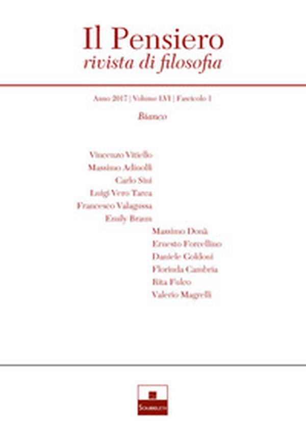 Il pensiero. Rivista di filosofia - Librerie.coop Il pensiero. Rivista di filosofia - Librerie.coop