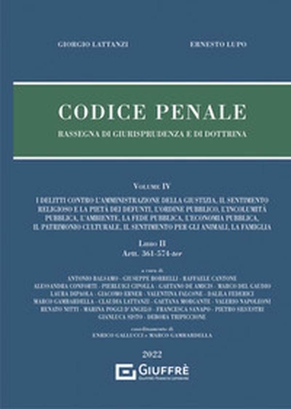 Codice penale. Rassegna di giurisprudenza e di dottrina - Librerie.coop Codice penale. Rassegna di giurisprudenza e di dottrina - Librerie.coop