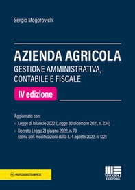 Azienda agricola. Gestione amministrativa, contabile e fiscale - Librerie.coop