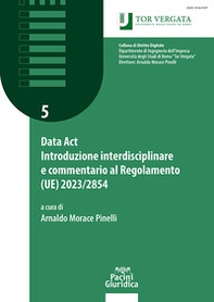 Data Act Introduzione interdisciplinare e commentario al Regolamento (UE) 2023/2854 - Librerie.coop