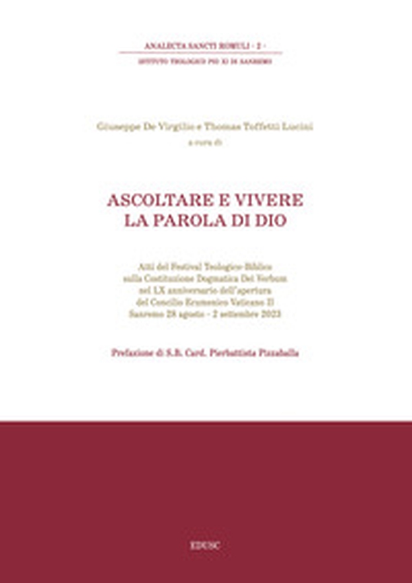 Ascoltare e vivere la parola di Dio - Librerie.coop Ascoltare e vivere la parola di Dio - Librerie.coop