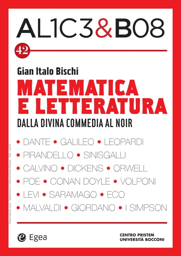 Alice & Bob 42. Matematica e letteratura - Librerie.coop Alice & Bob 42. Matematica e letteratura - Librerie.coop