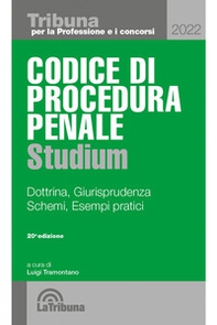 Codice di procedura penale Studium. Dottrina, giurisprudenza, schemi, esempi pratici - Librerie.coop