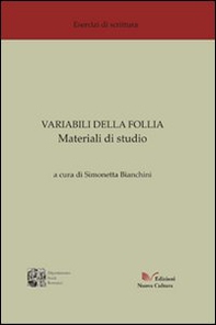 Variabili della follia. Materiali di studio - Librerie.coop