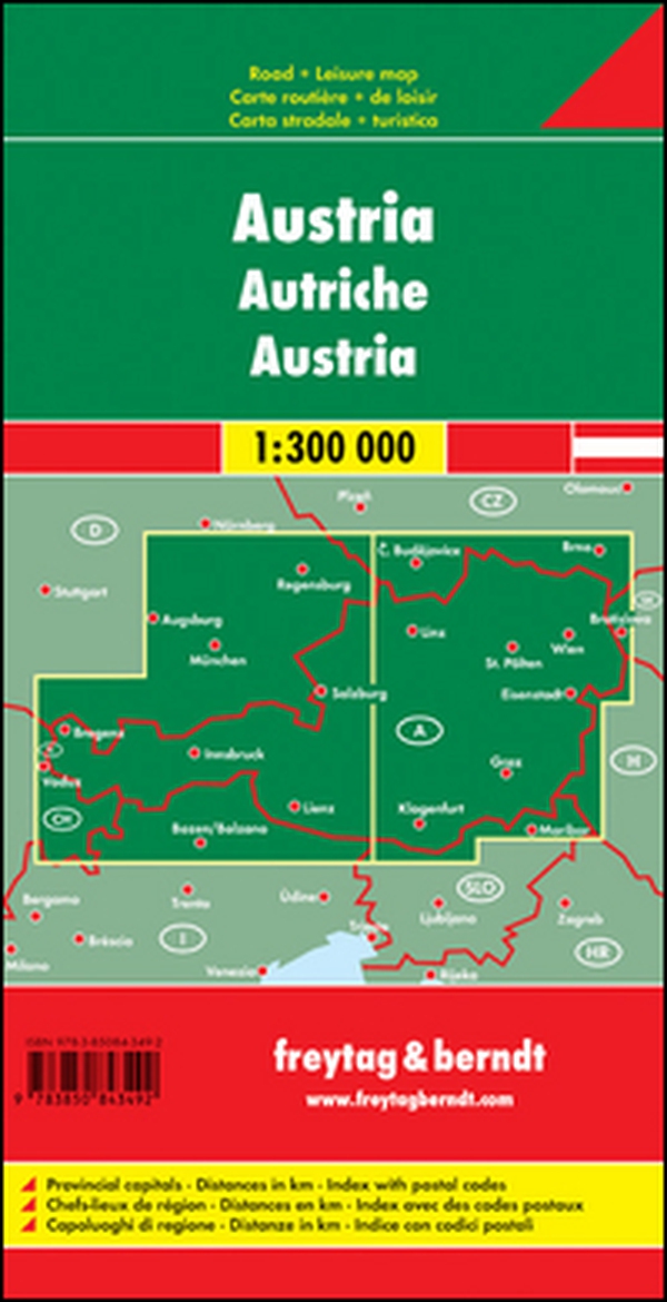 Austria 1:300.000 - Librerie.coop Austria 1:300.000 - Librerie.coop