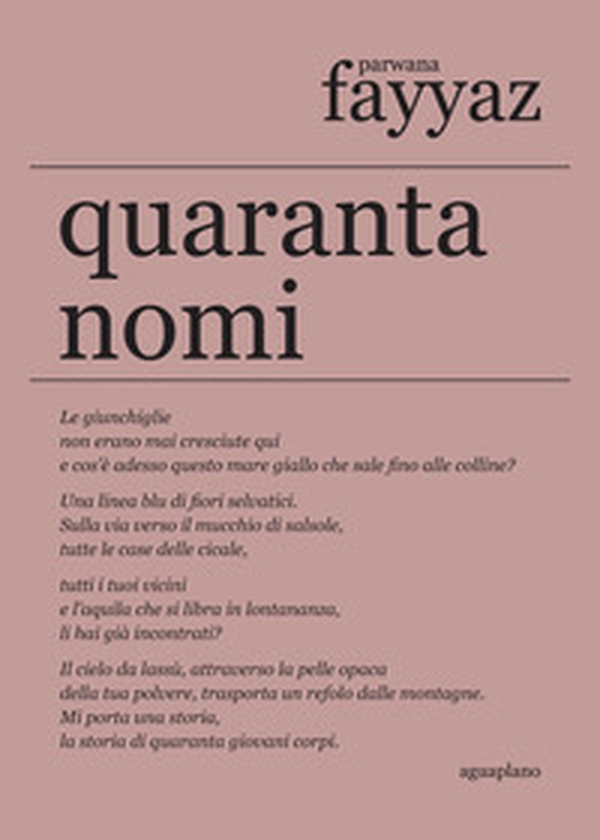 Quaranta nomi. Testo inglese a fronte - Librerie.coop Quaranta nomi. Testo inglese a fronte - Librerie.coop