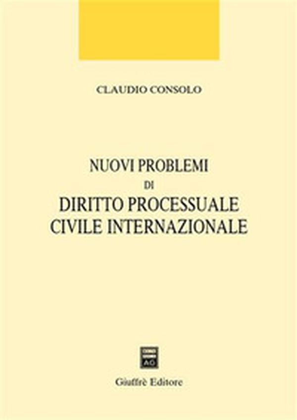 Nuovi problemi di diritto processuale civile internazionale - Librerie.coop